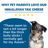 Why pet parents love our Himalayan Golden Yak Cheese Odor-Free (Mixed 3 Pack) from Best Bully Sticks.